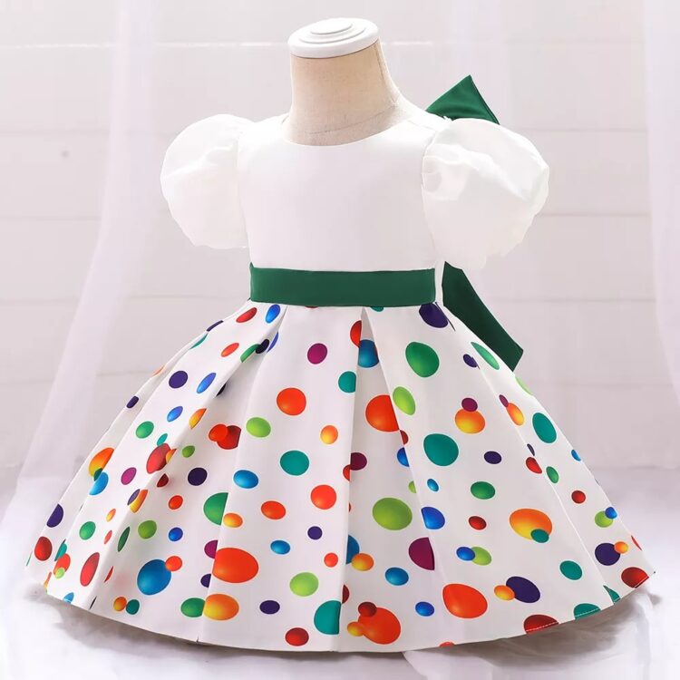 Floral Printing Pattern  Flower Girl Dresses