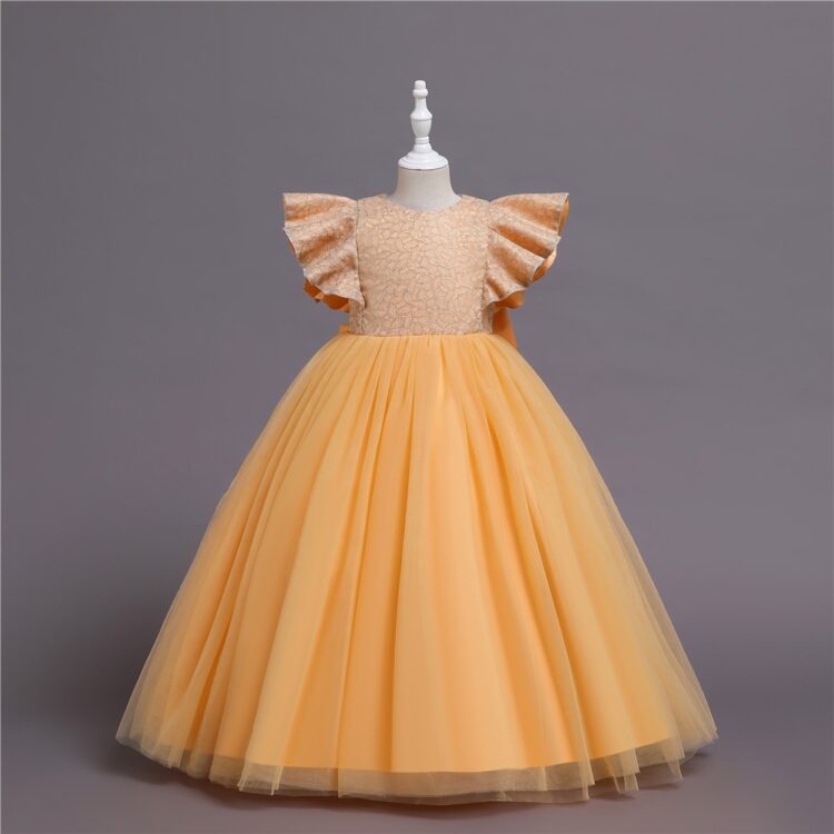 Golden Sunshine Princess Gown