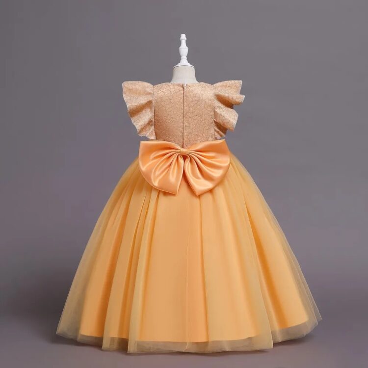 Golden Sunshine Princess Gown - Image 3