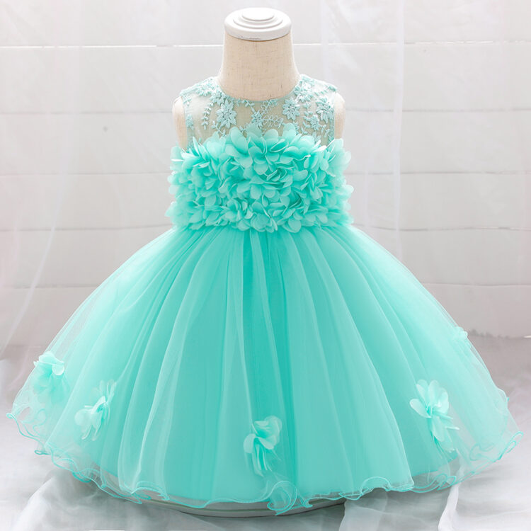 Elegant Dress Infant Baby Girl Birthday Party Dresses