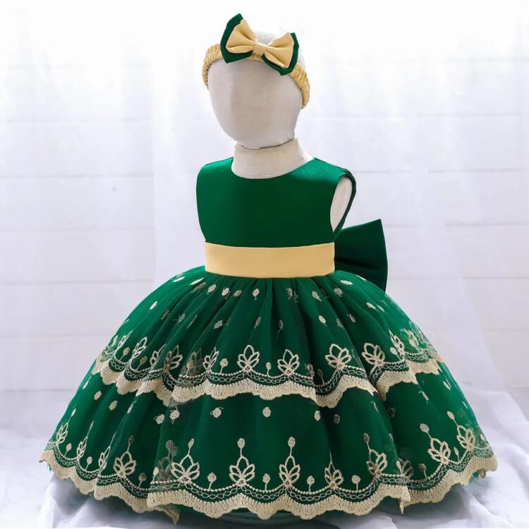 Elegant Angel Birthday Dress For Little Girls Princess Formal Party Dress