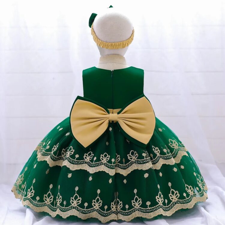 Elegant Angel Birthday Dress For Little Girls Princess Formal Party Dress - Image 3