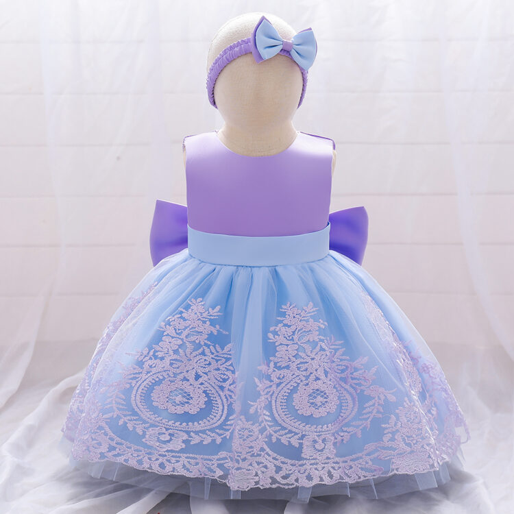 Elegant Angel Birthday Dress For Little Girls Princess Formal Party Dress