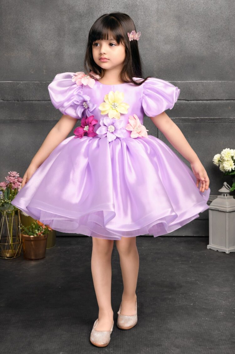 Little Dreamer's Delight Dress enchanting Lilac Blossom Party Dress