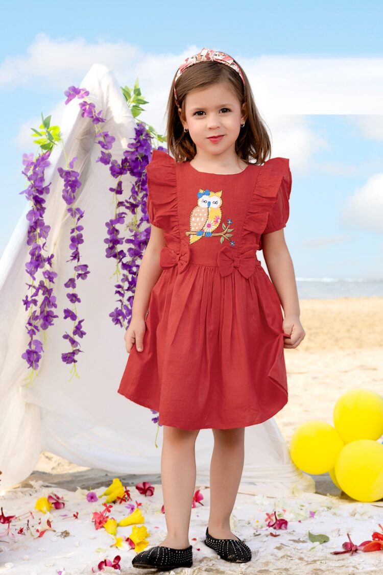 Enchanted Summer - Girl's Rustic Beach Party Dress