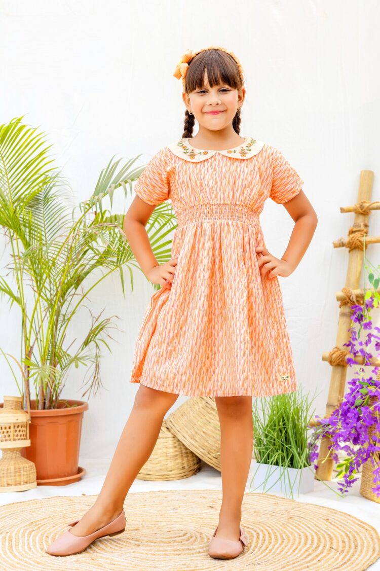 Enchanted Emerald Garden Dress for Girls