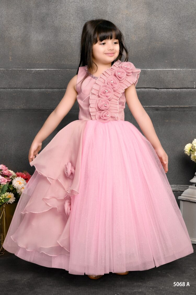 Blossoming Rose Princess Gown